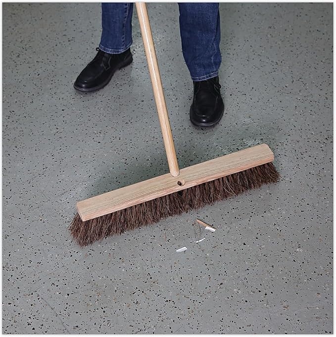 Boardwalk 20124 Floor Brush Head, 3 1/4-Inch Natural Palmyra Fiber, 24-Inch