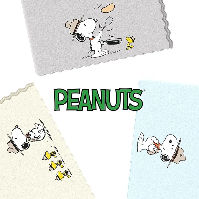 Microfiber Cloth & Glasses Wipes (3 Pack) Lens & Glasses Cleaning Cloth - Eye Glass Clean Cloths - Eyeglass Cleaning Cloths - Camera Lenses & Gadget Delicate Screens - Snoopy