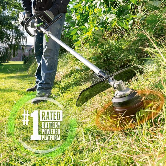 EGO POWER+ String Trimmer Attachment, Battery Powered, 15" Trimmer Attachment with POWERLOAD, Use with Power Head Multi-Head System - STA1500