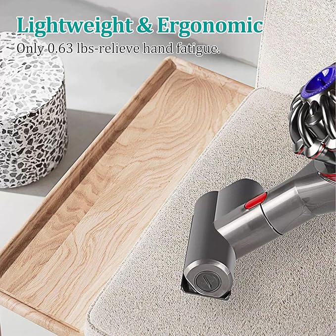Vacuum Attachments Deep Cleaning Parts for Dyson, Upholstery Fits Dyson Mattress Tool V8 V7 V11 V10 V15, Deep Cleans Mattresses, Pillows, Blankets & Sofas Easy-clean Design Head Replacement