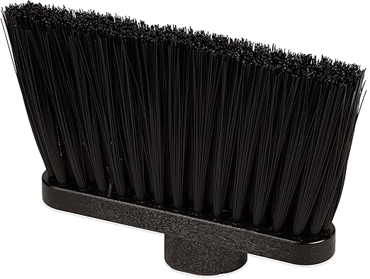 SPARTA 3685403 Flo-Pac Duo Sweep Stiff Filament Light Industrial Broom Head, Polypropylene Bristles, 11" Trim x 11" Width Bristle, 7" Overall Length, Black