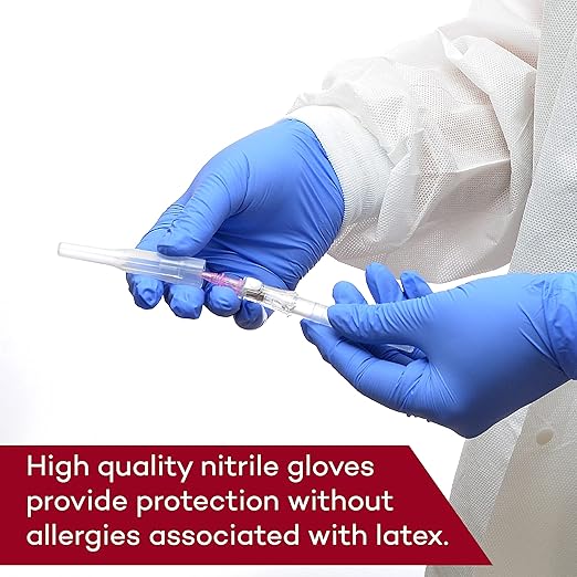 Dealmed Medical Exam Gloves – 2000 Count Small Nitrile Gloves, Disposable Non-Irritating Latex Free, Multi-Purpose Use for a First Aid Kit and Medical Facilities