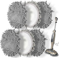 6 Packs Steam Mop Pads Replacement Power Pads Compatible with Shark,S8201 S8001 S7001 S7201 S7000AMZ S7000 S7005 S7020 S7001C Dirt Grip Scrub Adsorb Washable Pad