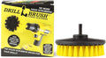 Drillbrush Bathroom Cleaning Drill Brush Attachment - Tile and Grout Cleaner Scrubber- Shower Cleaning Brush Attachment for Power Drill - Sink, Bathtub, Glass Door Spin Cleaner Brushes for Bathroom