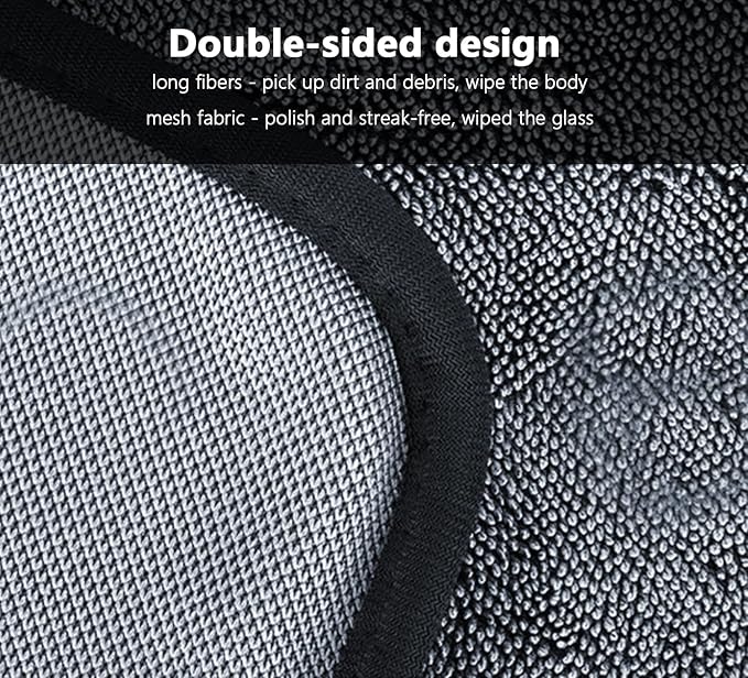 Shiny Cleaning Cloths,3pcs Shiny Drying Towels,Shower Doors Drying Towels,16 * 24in Streak Free Glass Window Car Mirror Super Absorben Microfiber Cleaning Cloths (1pc grey16*24")