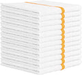 Nabob Wipers Kitchen Bar Mop Terry Towels 12 Pack - 100% Cotton - Size 14x17 - Perfect for Your Home, Kitchen, Bathroom, Bars, Restaurants & Auto - Super Absorbent (Gold Stripe)