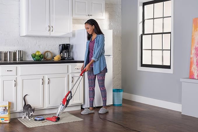 Dirt Devil Simpli Stik Plus 3-in-1 Vacuum Cleaner, Lightweight, Bagless, Ideal for Dorms, Apartments and Other Small Spaces, Corded Vacuum Cleaners for Home Use