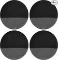 4 Pcs Car Screen Cleaner Car Touch Microfiber Screen Cleaner Cloth Cleaning Wipes Interior Pad for Vehicle Dashboard LCD Accessories 4.13×4.13 Inches (Round)
