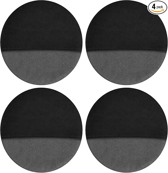 4 Pcs Car Screen Cleaner Car Touch Microfiber Screen Cleaner Cloth Cleaning Wipes Interior Pad for Vehicle Dashboard LCD Accessories 4.13×4.13 Inches (Round)