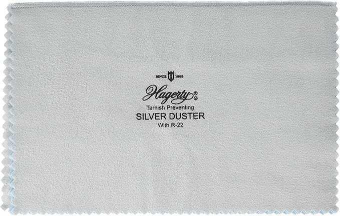Hagerty Silver Duster Polishing Cloth Set