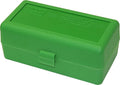 MTM 50 Round Flip-Top Rifle Ammo Box WSSM, 500 S&W (Green)