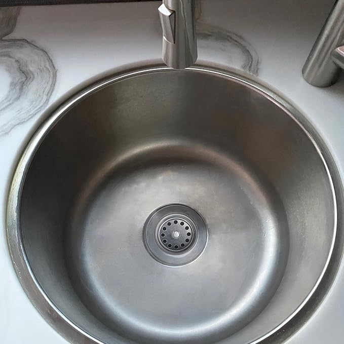 Danco 88328 1-1/2" Mobile Home/RV Sink Strainer, Chrome (Pack of 2)