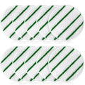 Tioncy 10 Pcs 17 Inches Synthetic Carpet Bonnet Scrubber Brush Carpet Bonnets Pads Commercial Grade Rug Scrubber Abrasion and Absorbency with Cleaning Strips