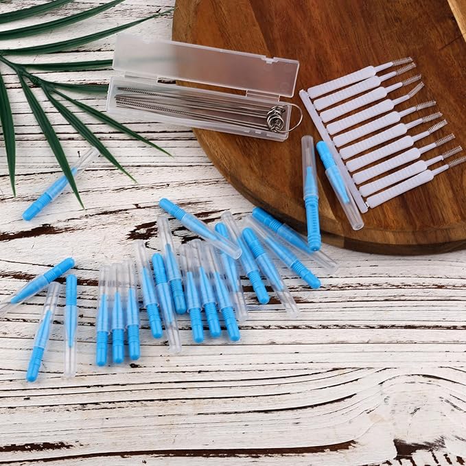 40pcs Shower Head Cleaning Tool Kit, 2 Designs Showerhead Cleaner Brushes and Multi-Size Unclogging Picks Nozzle Unclogger Accessories for Bathroom Tiny Mini Small Hole Sink Gaps