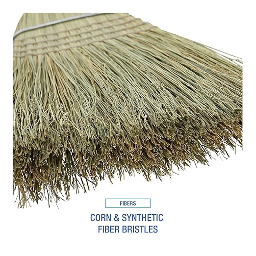 Boardwalk BR10001 100% Corn Warehouse Brooms, 60", Black/Natural (Case of 6)