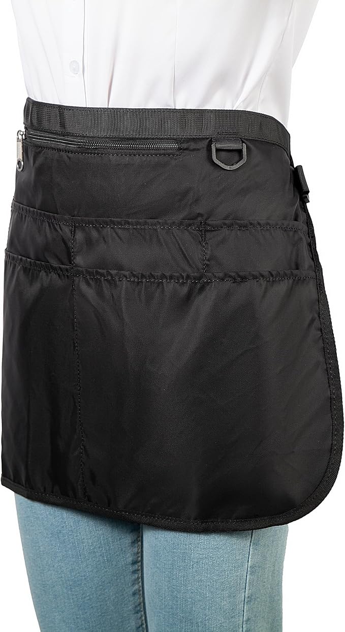 Waterproof Cleaning Apron with 7 Pockets, Cleaning Supplies for Housekeeping, Lightweight and Durable Maid Apron