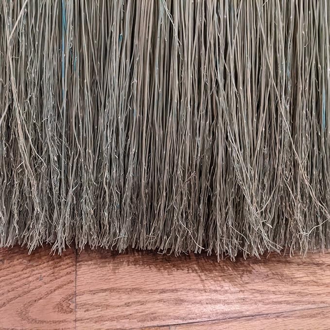 Lehman's Amish-Made Barn Broom - Large Authentic Corn Straw Broom with Hardwood Handle, Natural, 57 inches