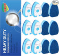 Dishwand Refills Sponges Refill, Dish Wand Replacement Heads, Heavy Duty Scrub Dots Brushes Soap Dispenser, Non Scratch Dispensing Scrubbers, Dishwashing Cleaning Supplies Kitchen Sink Dishwasher Tool