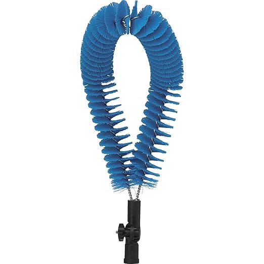 Vikan 53743 Tube Brush,CIP,Medium,PP/PL,Blue