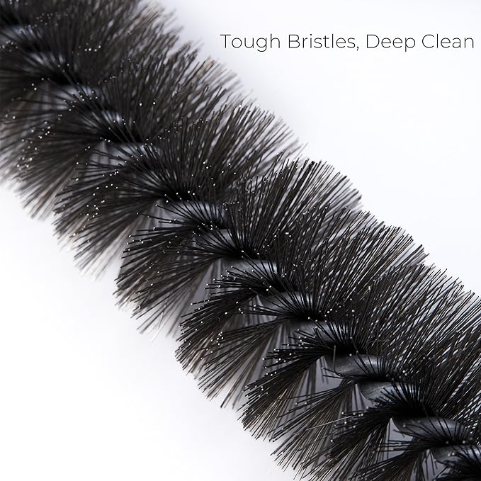 2 Pack Air Fryer Cleaning Brush | Small Grill Brush for Deep Cleaning | Air Fryer Cleaning Kit with Durable Stainless Steel Bristles for Kitchen, BBQ, and Cooking Surfaces