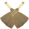 Witch Altar Broom, Wicca Brush DIY Craft Jewelry Making Pendant Wiccan Ritual Broom Altar Witches Broom Handmade Mane Broomstick for Ceremonial Wall Decor 25.5cm