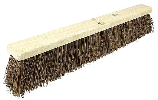 Weiler 42022 18" Block Size, Palmyra Fill, Garage Brush With Wet Or Dry Sweeping