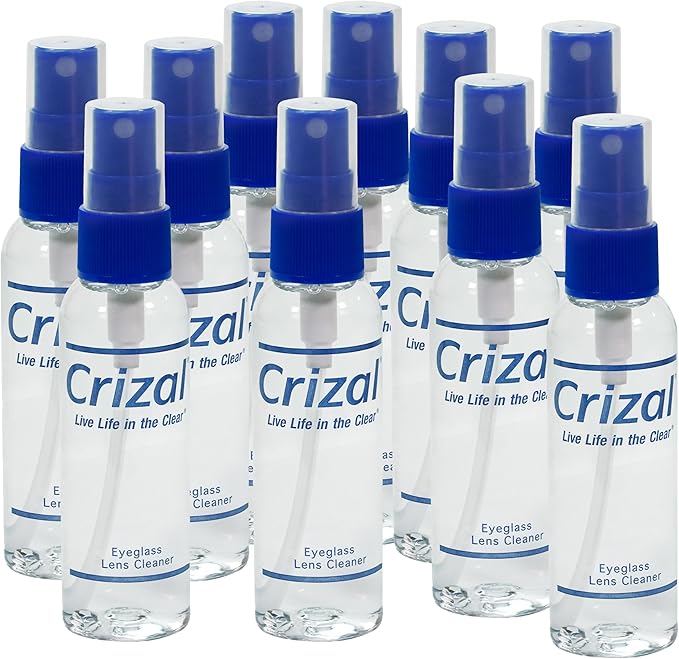 Eyeglass Lens Cleaning Spray – 10 Pack (2oz) – Safe for AR-Coated Lenses – Designed & Tested by The AR Coating Experts