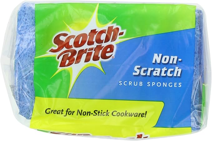 Scotch-Brite 3M Non-Scratch Scrub Sponges - 18-Count
