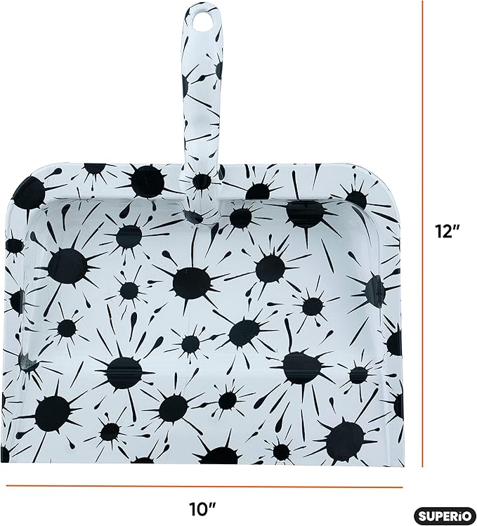 Splash Design Dustpan and Broom Set