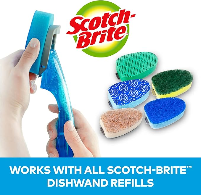 Scotch-Brite Non-Scratch Dishwand Refills, 4 Refills