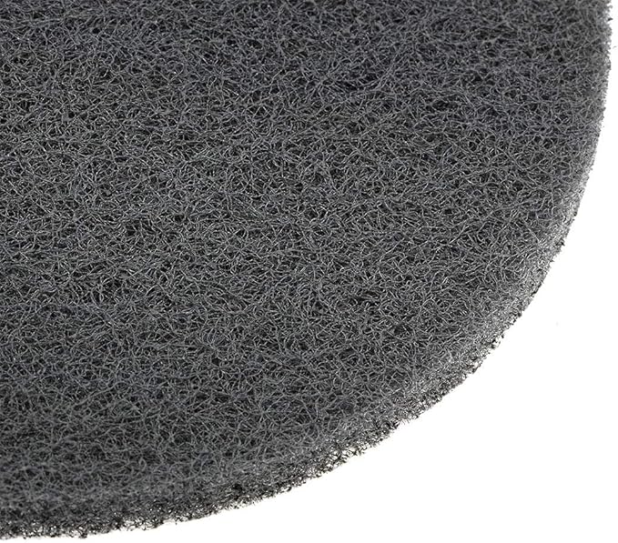 uxcell 5 Inch 800 Grit Drill Power Brush Tile Scrubber Scouring Pads Cleaning Tool 5pcs
