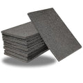 10 Pack 6 x 9 Inch 800 Grit General Purpose Scuff Pads for Scuffing, Scouring, Sanding, Paint Primer Prep Adhesion Scratch - Surface Preparation Automotive Car Auto Body Woodworking (Grey)