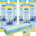 LOLA Squeeze Sponge Mop Refill, 6 Pack, w/Foam & Natural Cellulose Layer, Absorbs and Wicks Moisture, only Fits LOLA Sponge Mop, 9" Head