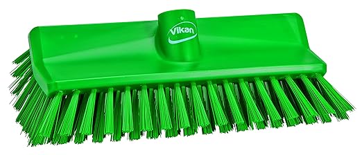 Vikan 70472 Brush,High-Low,Medium,10",PP/PBT,Green