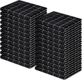 Homaxy 100% Cotton Terry Kitchen Dish Cloths, Ultra Soft and Absorbent Dish Towels for Kitchen, Suitable for Drying and Washing Dishes, 24 Pack, 12 x 12 Inches, Black