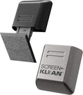 CarbonKlean ScreenKlean Tablet Screen Cleaner - Compatible with iPad, Android & Amazon Tablet - with Carbon Microfiber Tech-Electroplated Silver-1 Count (Pack of 1)