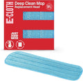 E-Cloth Microfiber Mop Head Replacement - Reusable Microfiber Mop Pads, Washable Floor Cleaning Pads, Multi-Surface Wet Mopping Cloths, Compatible with E-Cloth Deep Clean Mops - 1 Pack