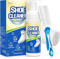 Shoe Cleaner, Sneaker Cleaner Kit with Brush and Towel, Deep Clean Shoe Cleaning Kit for White Shoes