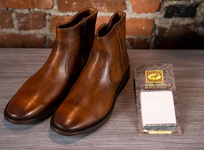 Bickmore Cotton Flannel Shoe Shine Cloth - Leather and Shoe Polishing Cloth