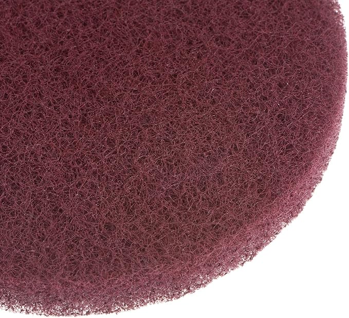 HARFINGTON 8pcs Drill Power Brush 4 Inch Tile Scrubber Scouring Pads 320-400 Grit for Bathroom Kitchen Household Cleaning