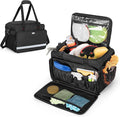 samdew Large Detailing Bag, Detail Organizer for Auto Detailing Supplies Storage, Car Cleaning Caddy for Vehicle Wash Tools, Car Care Box for Detailing Bottles, Towel, Buffer and More, Bag Only