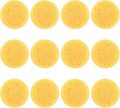 12PCS Kitchen Sponges for Washing Dishes Round Natural Cleaning Sponge,Cellulose Eco-Friendly No Odor, Dusting, Cleaning Bathroom, 7 * 7cm