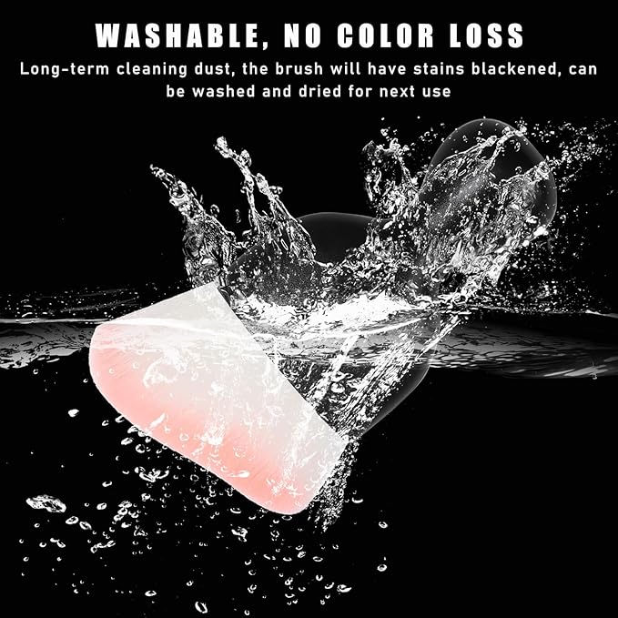 2PCS Car Interior Dust Brush, Soft Scratch Free Auto Detailing Brushes, Universal Vehicle Interior Cleaning Tool for Automotive Dashboard, Air Vents, Leather (White & Pink)