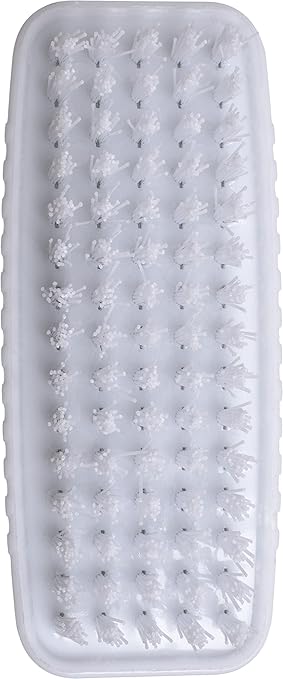SPARTA 3623900 Plastic Hand Brush, Nail Brush With Polypropylene Bristles For Kitchens, Homes, Restaurants, 3.5 Inches, White (Pack of 2)