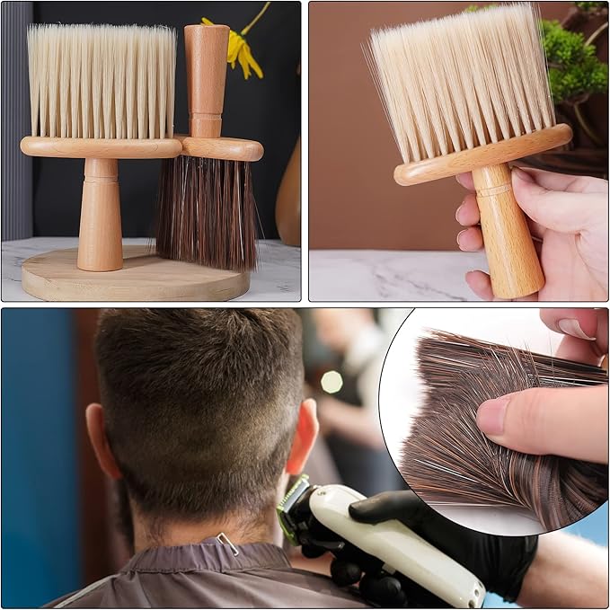 2 Pack Car Air Outlet Cleaning Brush Auto Interior Detailing Dust Brush Soft Bristles Detailing Dust Sweeping Tools for Dashboard Air Conditioner Vents (B Type)