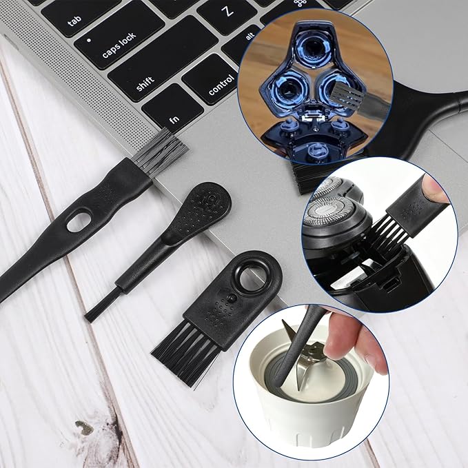 10PCS Cleaning Brush for Household Electric Appliance, Small Cleaning Brush Electric Shaver Clean Brushes Razor Cleaner Brushes Multifunctional Clean Set for Computer Keyboard Car Mixer Cleaner