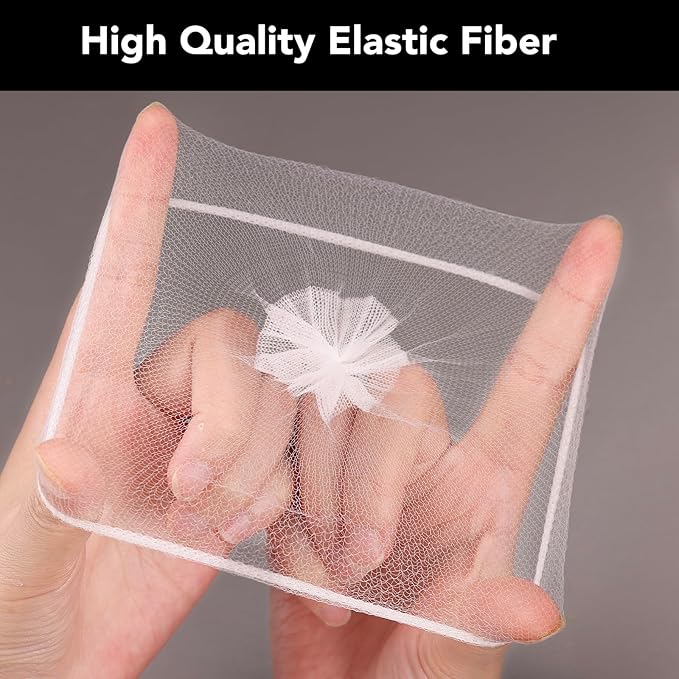 250 PCS Kitchen Sink Strainer Mesh Bag Suitable for Various Sizes of Sink Strainers, Disposable Sink Net Strainer Filter Bags for Sink Drain for Collecting Kitchen Food Waste Leftover Garbage