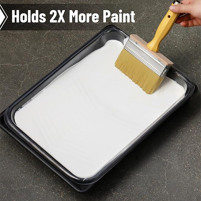 Bates- Deck Stain Brush, 5 Inch, Stain Brushes for Wood, Deck Brush, Large Paint Brushes