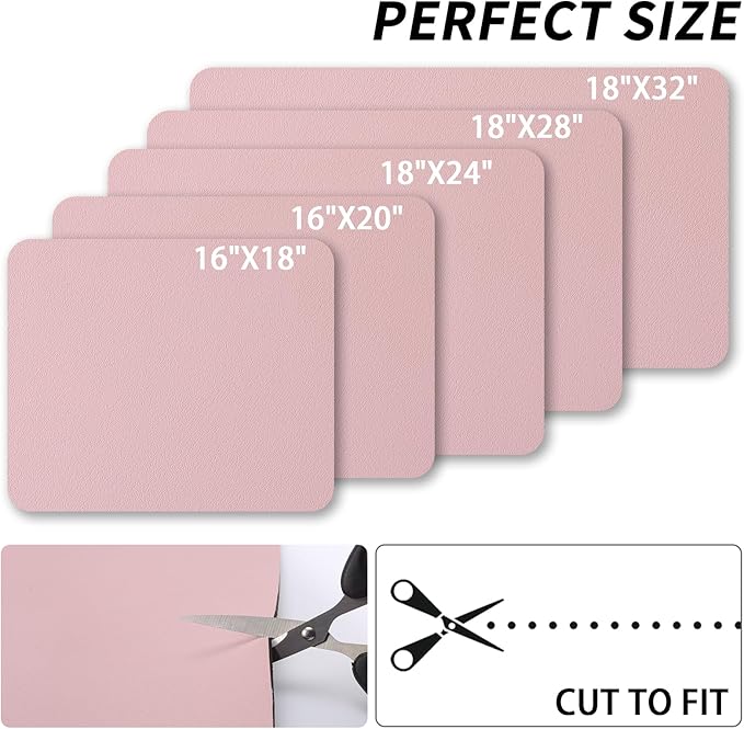 Dish Drying Mat for Kitchen Counter, Heat Resistant Drainer Mats with Non-slip Rubber Backed, Hide Stain Kitchen Super Absorbent Draining Mat, Easy to Clean Dish Rack Pad, Pink 16"x20"
