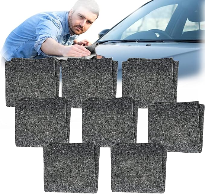 Fixapro Scratch Remover, The Magic Car Cleaning Cloth for Any Car Scratches, Quickly & Easily Removes Scratches, Works on All Vehicles and Any Color (10 PCS)